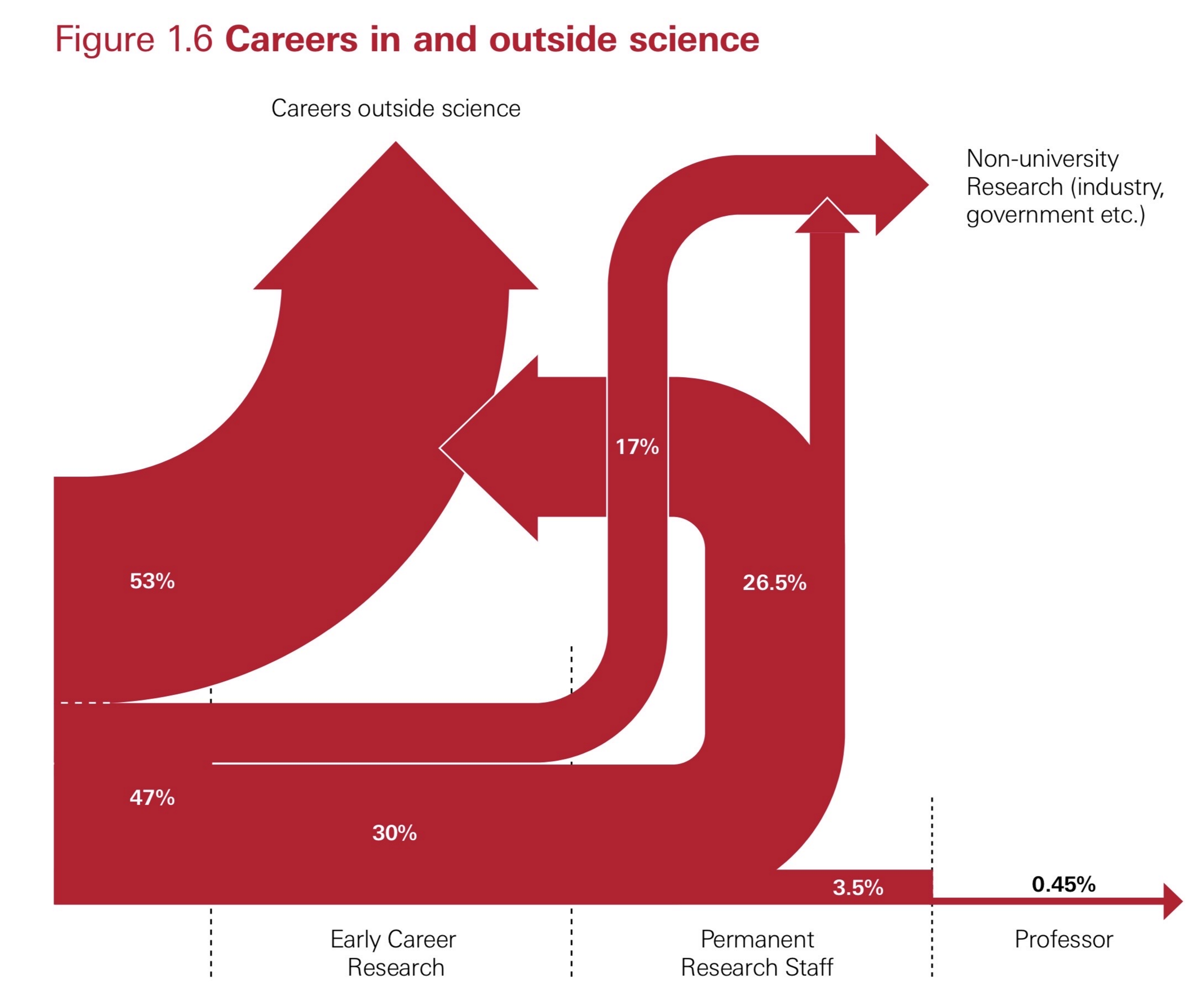 Careers in and outside science